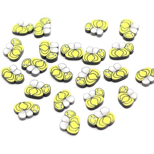 Fai da te Bee Slime Slices Addition Charms Fluffy Slime Supplies Polymer Clear Soft Clay Sprinkles Toys For Childrens Gift