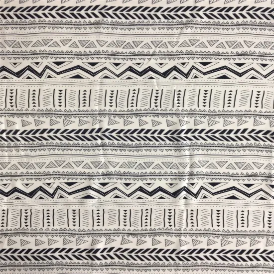 Rayon Geometrical Figure Print Fabric