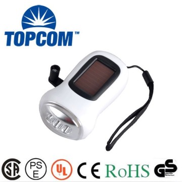 TP-Ph005 meilleur prix 3 LED Hand Crank Solar Rechargeables Prix de lampe de lampe