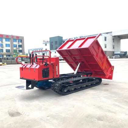 2T Tracked Orchard Transporter for Efficient Fruit Farming