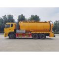 Dongfeng Вакуумный канализационный грузовик 6x4 для вывоза мусора