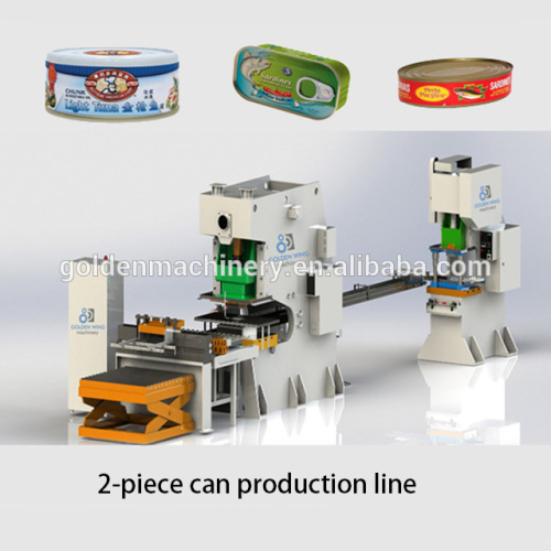 Can Press Making Production Line 125g sardine  can press making production line Manufactory