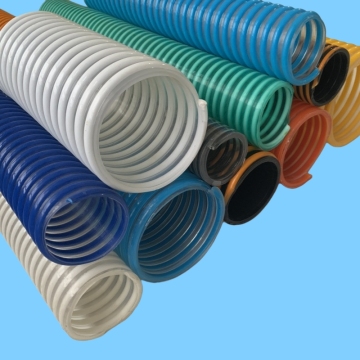 PVC Agricultural Clear Spiral Reinforced Suction Hose Pipe