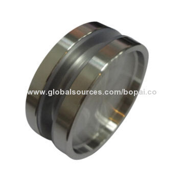 China square polished glass knob shower door