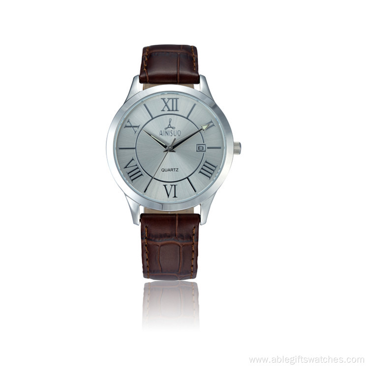 Fashion simple wristwatch commercial for men-wujiahui