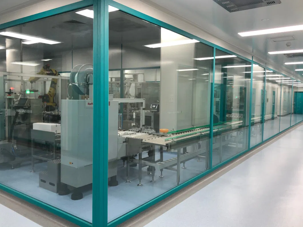 Customized Clean Room Glass Fenster für die Pharmafabrik