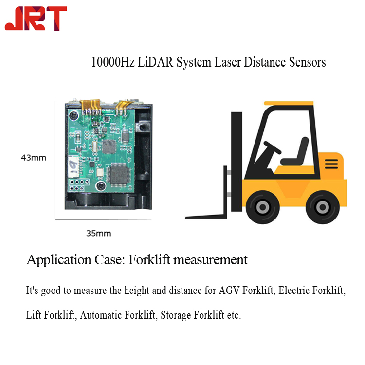 Forklift 10000Hz Laser Distance Sensors