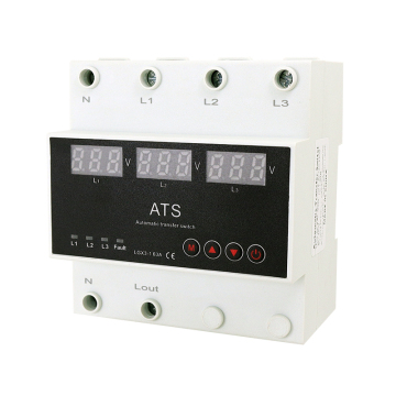 3-Phasen 110 V bis 220 V Spannungsschutz mit digitalem Display