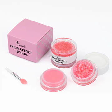 Wholesale Natural Organic Fruit Lip Scrub with Custom Logo - Vegan Strawberry Exfoliator