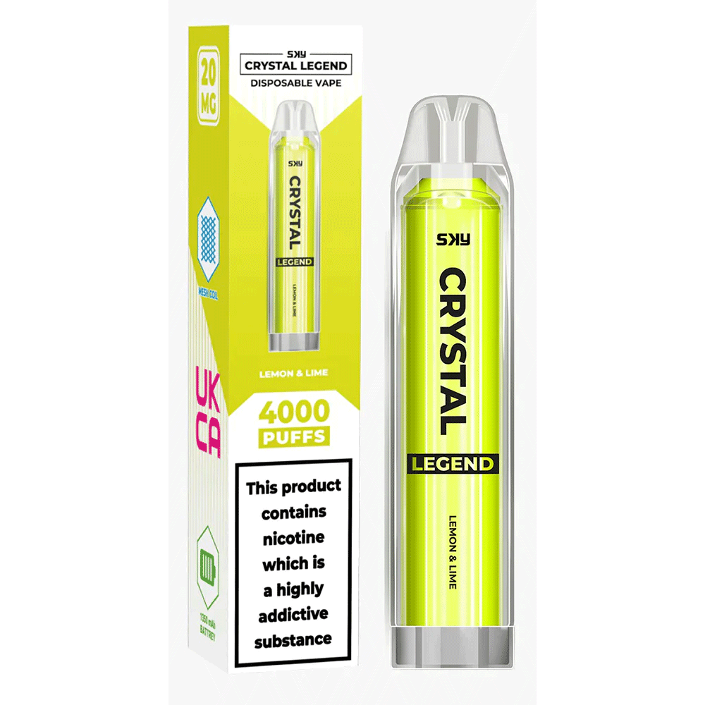 Sky Crystal Legend 4000 Puffs desechable Vapor