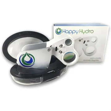 LED Loupe: 30x and 60x Magnifying Lenses - Enhancing Detail and Precision