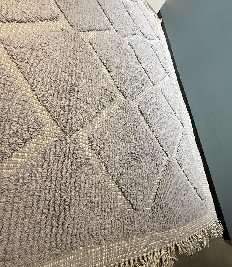 Handwoven Blue Blanket