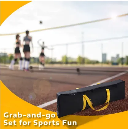 Badminton Pickleball Net Height Adjustable Portable Net