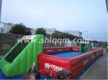 Pop CE approval inflatable soccer field