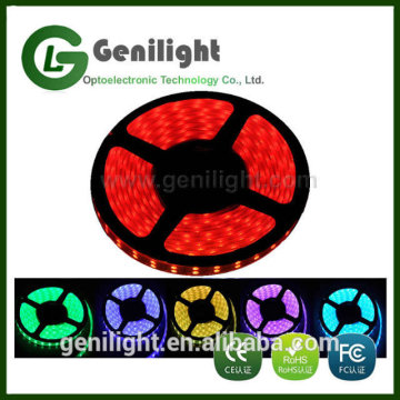 5050 16.4ft/5m LED Strip Lights, RGB LED Strips Kit Lighting Kit +44 Key Remote +12V 5A US Charger แหล่งจ่ายไฟ