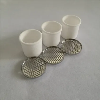 Customized Alumina Ceramic Dry Herb Heating Gooch Crucible
