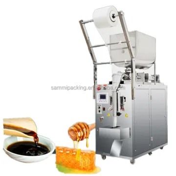 2023 Automatic Paste Liquid Sachet Packaging Machine for Honey, Jam, Ketchup
