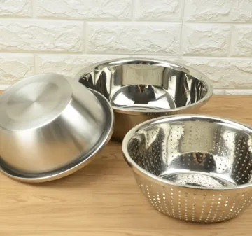 Kitchen Useful And Durable Stainless Steel Rice Drainer