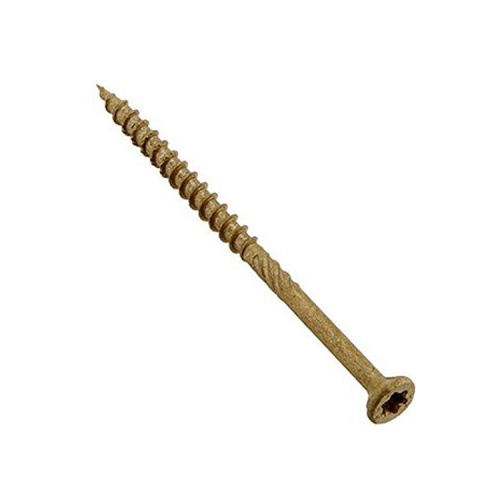 Yellow Brass Deck Screws