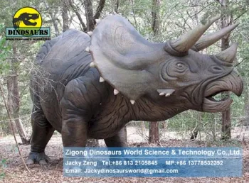 Children playground equipments Triceratops