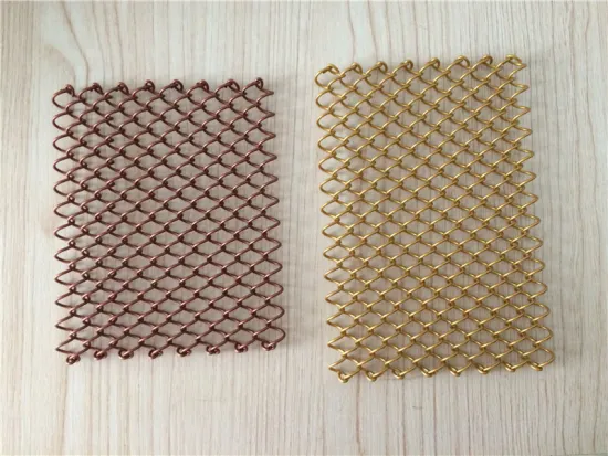 High quality Stainless Steel Mesh Fireplace Screen
