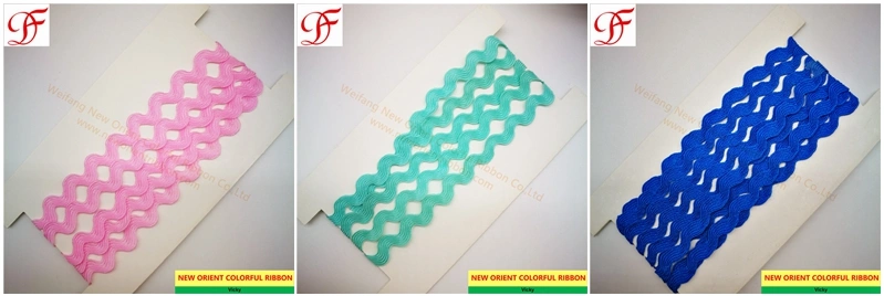 Grosgrain Ribbon Ric Rac Oem Ric Rac / Zig Zag Ribbon Double/single Face Satin Grosgrain Gingham ...