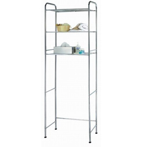 Toilet tank rack