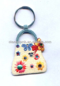Key chain emb patch