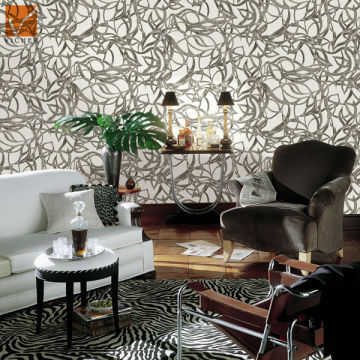 3d fancy modern wallpaper fashion pvc wallcovering wall paper