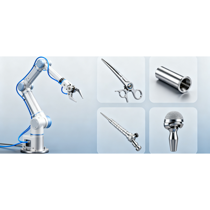 Металлические детали медицинского оборудования на заказ