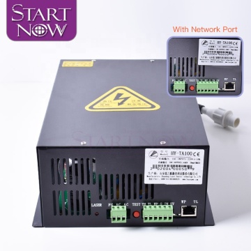 Alimentatore laser al generatore di CO2 PSU HY-TA100 per tubo laser da 800 mm