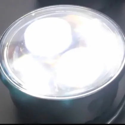 Waterproof 12v led lights beam motorcycle motorbike head light