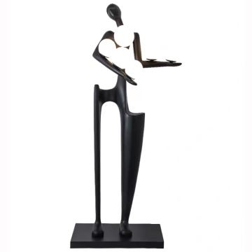 Humanoid Sculpture Welcome Lamp