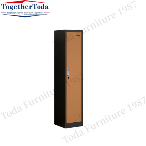 Single-door metal lockers for safes for the school