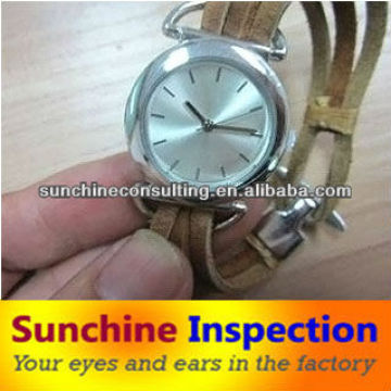 Inspection quality control for watch