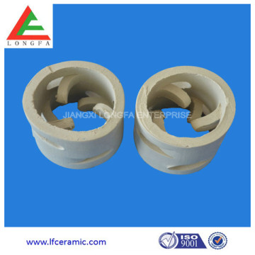 Industrial ceramic pall rings random packing