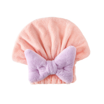 Coral Fleece Microfiber Hair Wrap Towel - Soft, Absorbent & Skin Friendly