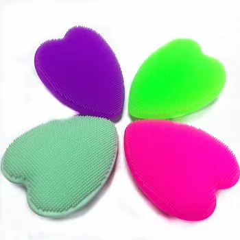 Heart Shape Silicone Facial Cleansing Brush