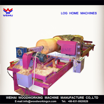 log home lathe machine