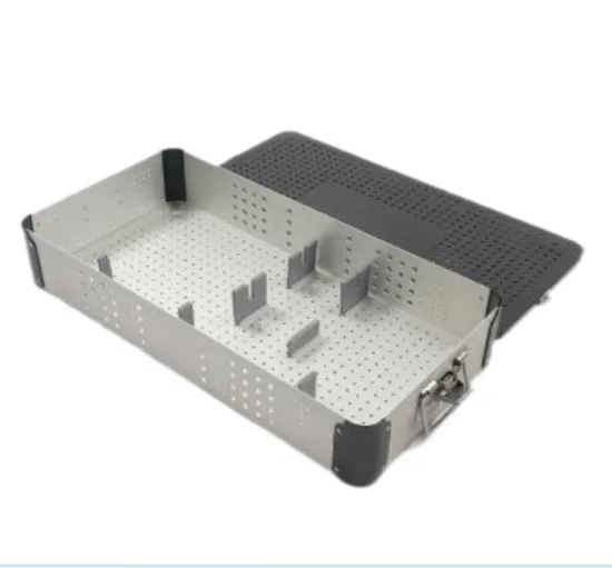 Endoscope Storage and Sterilization Solutions: Universal Box for Flexible Devices like Choledochoscopes, 600x300x100mm