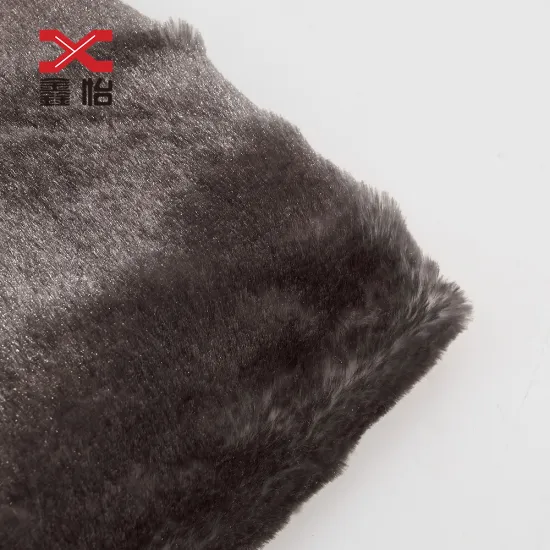 100% polyester Knitted Plush Printed Fabric