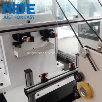 Double stations mixer motor stator coil winding machine for 2 pole stator Inner winding