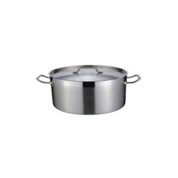 S205 Stainless Steel Composite Bottom Rondeau Pan With Cover