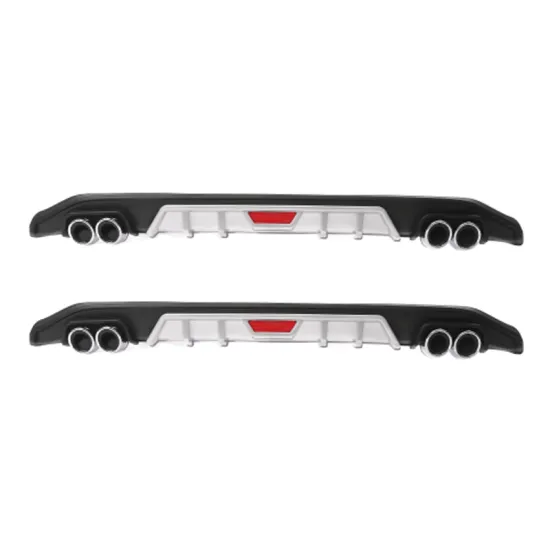 Guaranteed Quality Rear Bumper Diffuser Kit for Toyota Corolla 2019+