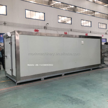 Moxin 500kg/h Blast Freezer Container 40 Feet for Tuna and Salmon Fish