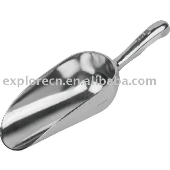 stainless steel scoop