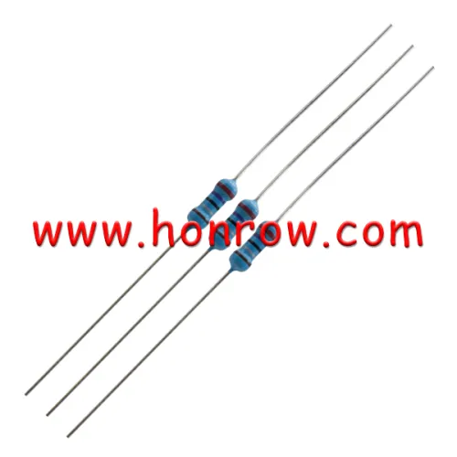 100 pezzi 15 Ohm resistenza 1 W, resistenza fissa della pellicola di metallo di tolleranza di ± 1
