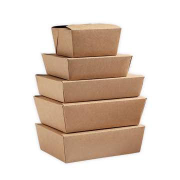 Високоякісна коробка для обіду з крафт-паперу на замовлення