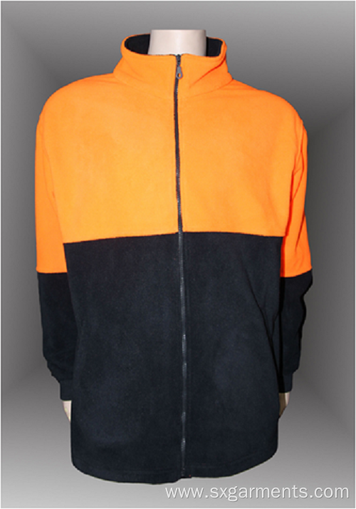 Hot sale 100% polyester man's polar fleece jacket