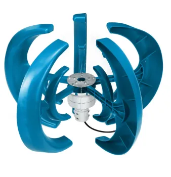 Wind turbines in the mountains